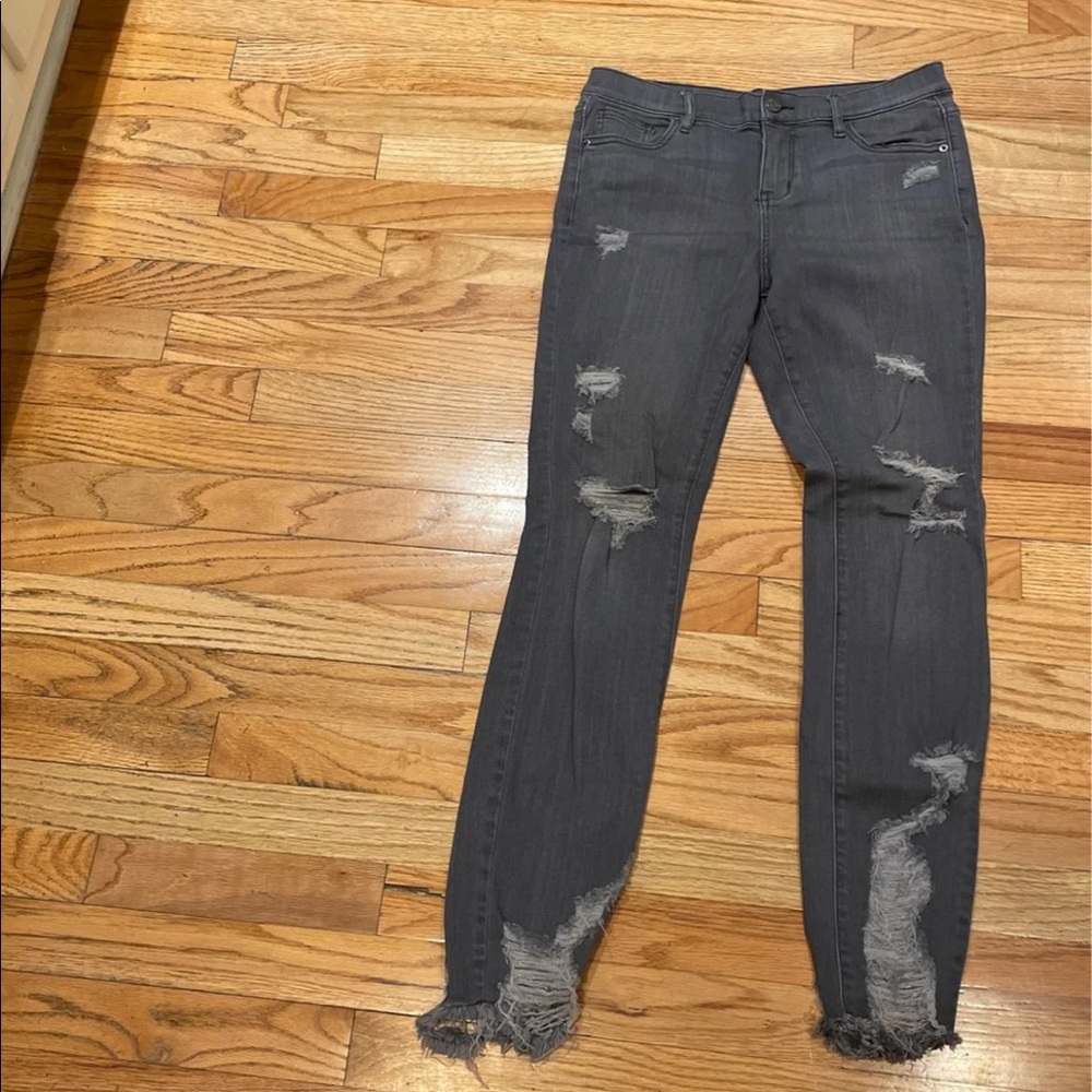 New York and Co, grey jean leggings